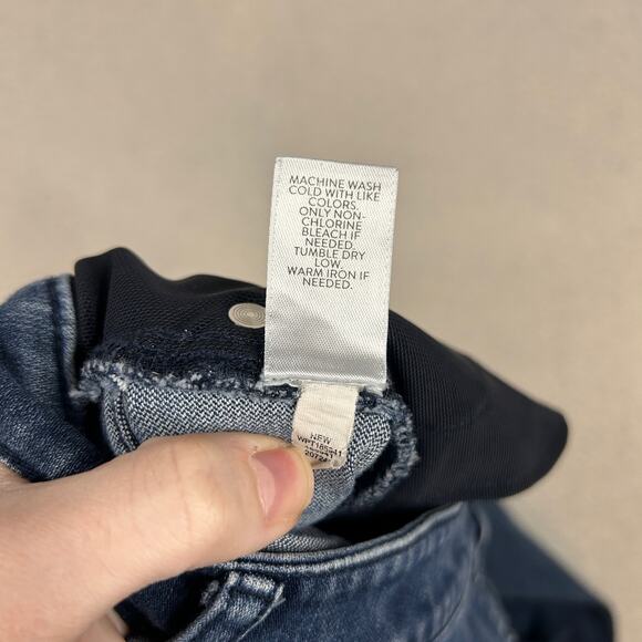 J Jill Womens Size 14 Premium Flex High Rise Denim Legging Deep Marine Wash Blue - Picture 9 of 10